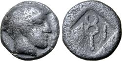 Ancient Coins - Thrace, Ainos, 464 - 460 BC Silver Obol