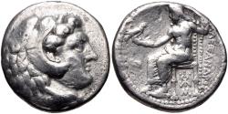 Kingdom of Macedonia, Alexander III The Great, 336 - 323 BC, Silver Tetradrachm, Babylon Mint