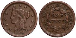 Us Coins - United States Large Cent, 1854