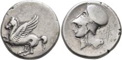 Ancient Coins - Akarnania, Leukas, 350 - 320 BC, Silver Stater