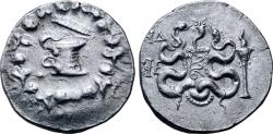 Ancient Coins - Ionia, Ephesos, 53 - 81 BC, Silver Cistophoric Tetradrachm