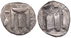 Ancient Coins - Bruttium, Kroton, 480 - 430 BC Silver Stater