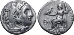 Ancient Coins - Kings of Macedon, Antigonos I Monophthalmos, 320 - 305 BC, Silver Drachm of Sardes Mint