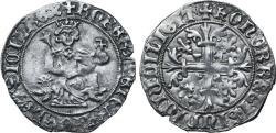 Ancient Coins - Italian States, Naples, Roberto I, 1309 - 1317, Silver Giglito