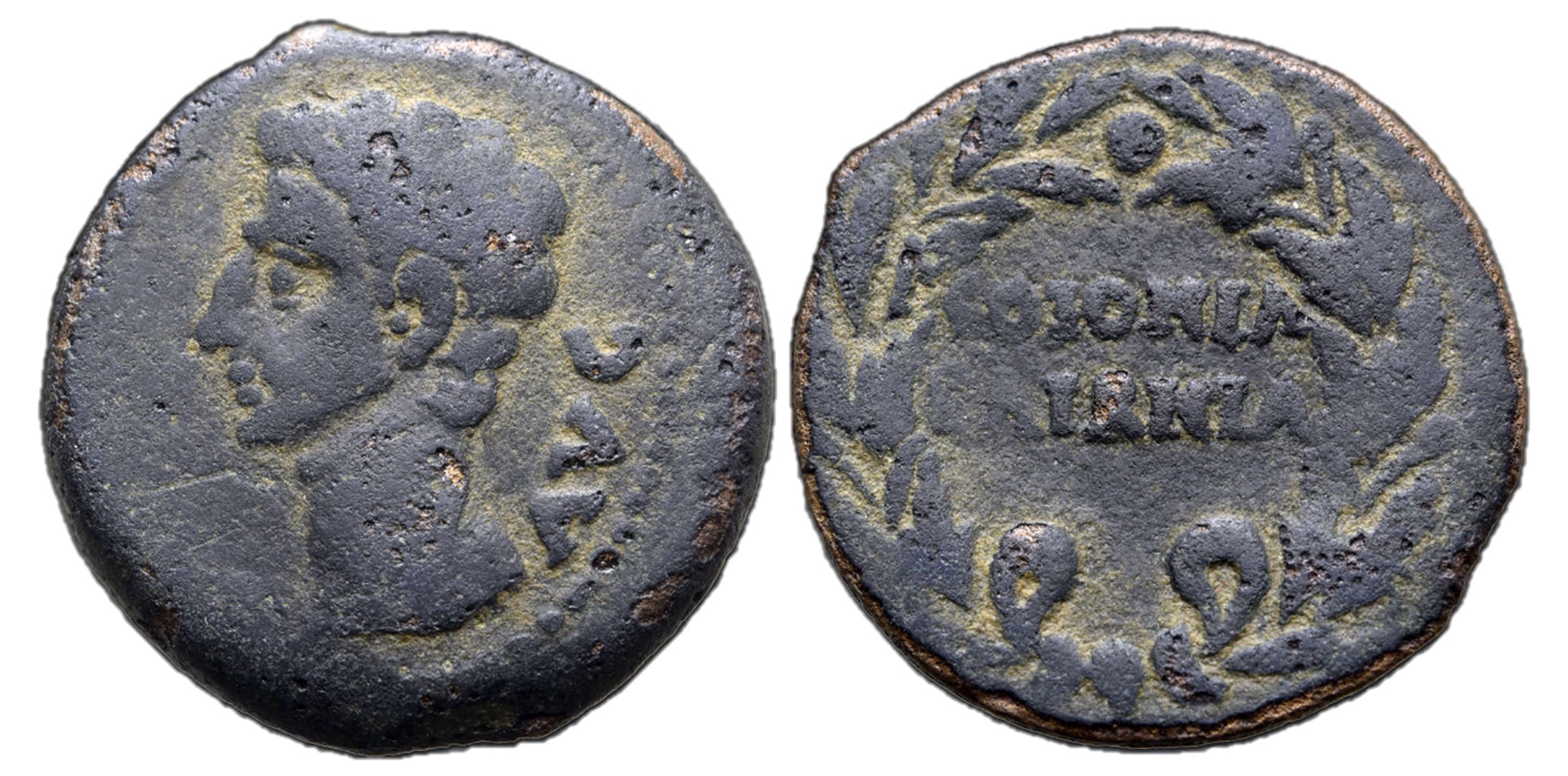 Augustus, 27 BC - 14 AD, AE As of Colonia Patricia | Roman Imperial Coins