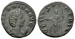 Ancient Coins - Salonina, 253 - 260 AD, Antoninianus with Venus, Rare