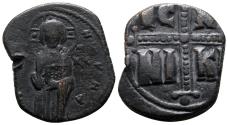 Ancient Coins - Michael IV, 1034 - 1041 AD, Class C Follis