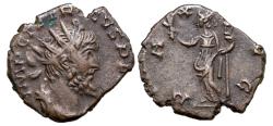 Ancient Coins - Tetricus I, 271 - 274 AD, Antoninianus with Pax