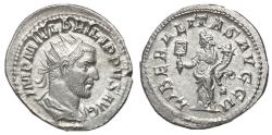 Ancient Coins - Philip I, 244 - 249 AD, Silver Antoninianus, Liberalitas