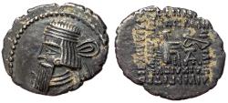 Ancient Coins - Kings of Parthia, Vardanes I, 38 - 46 AD, Silver Drachm, XF