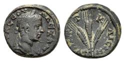 Ancient Coins - Severus Alexander, 222 - 235 AD, AE19 of Caesarea
