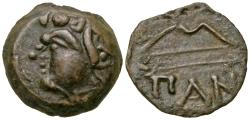 Ancient Coins - Cimmerian Bosporos, Panticapaion, 325 - 310 BC, AE14