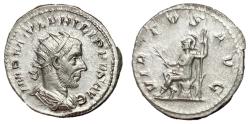 Ancient Coins - Philip I, 244 - 249 AD, Silver Antoninianus, Virtus