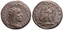 Ancient Coins - Trajan Decius, 249 - 251 AD, Tetradrachm of Antioch, Rare