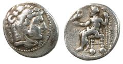 Kings of Macedonia, Alexander III, The Great, 336 - 323 BC, Silver Tetradrachm, Tyre Mint