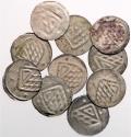 World Coins - Lot of 10 Swiss Silver Pfennigs, 1401 - 1413 AD
