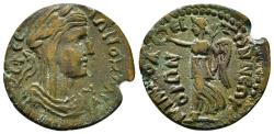 Ancient Coins - Valerian & Gallienus, 253 - 268 AD, AE23 of Hierapolis