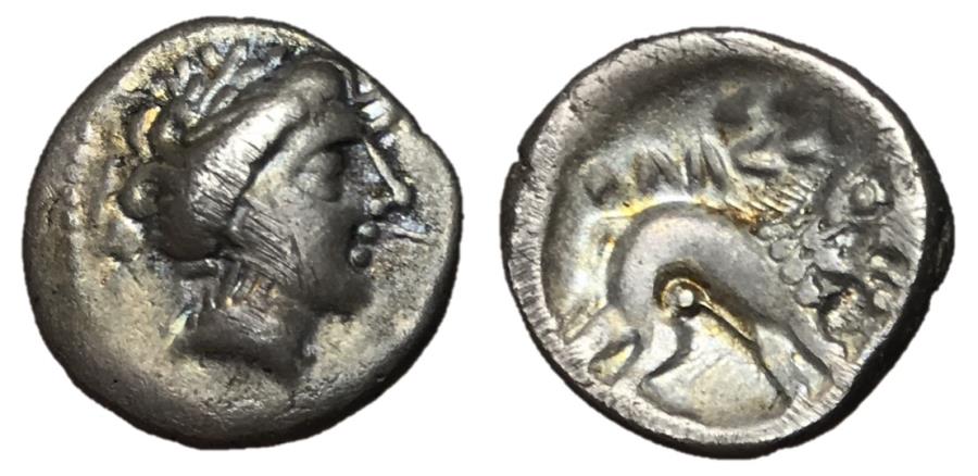 Southern Gaul, Insubres, 1st Century BC, Silver Tetrobol | Greek Coins