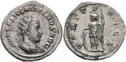 Ancient Coins - Gallienus, 253 - 268 AD, Silver Antoninianus, Rome Mint, Virtus