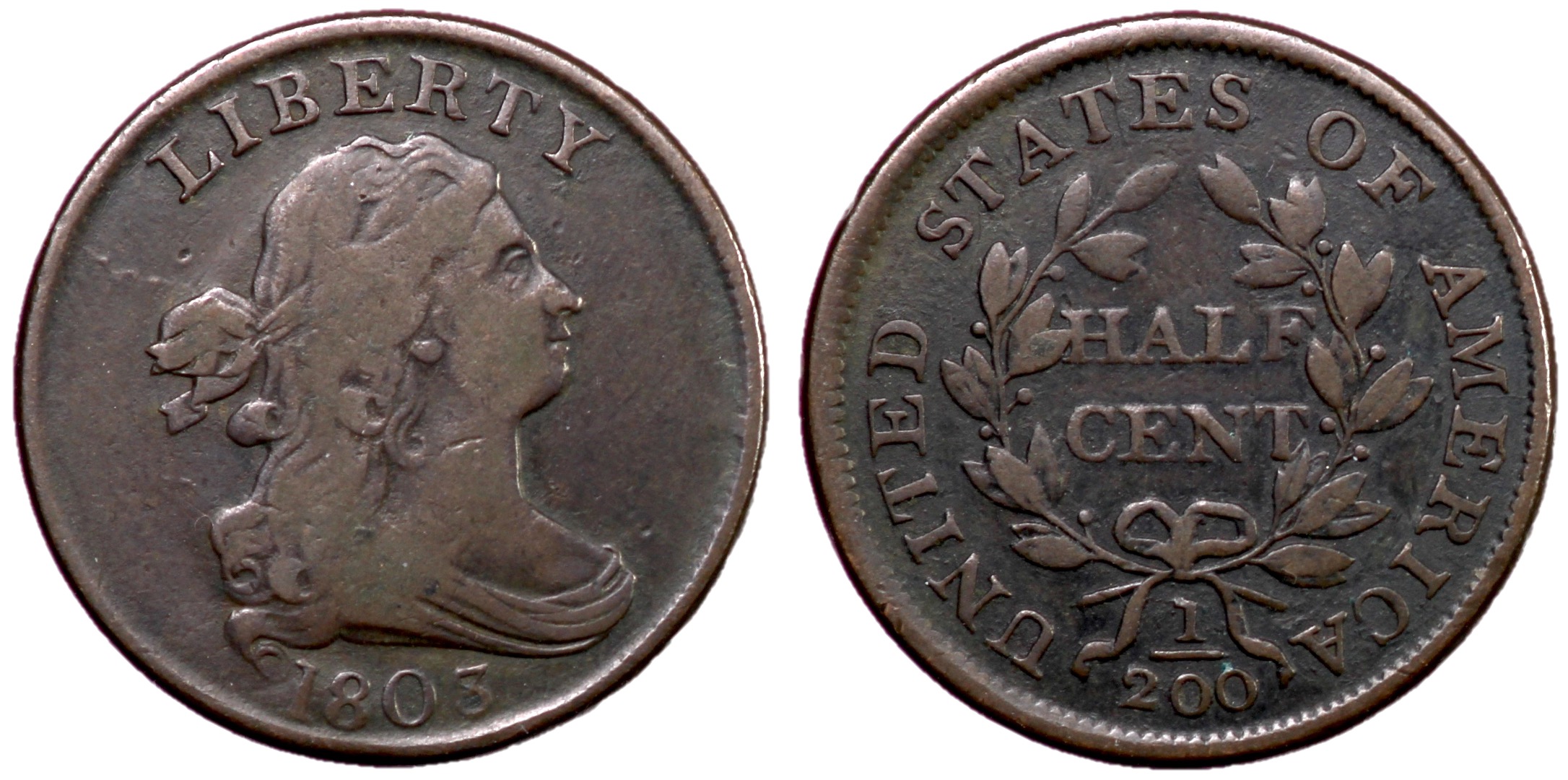 United States, 1803 Half Cent | Half Cents