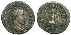 Ancient Coins - Philip I, 244 - 249 AD, Silver Antoninianus with Securitas