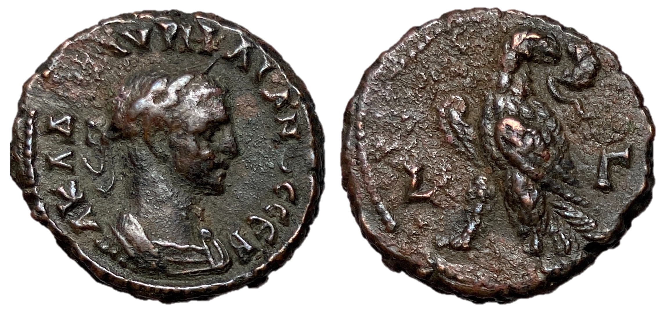 Aurelian, 270 275 AD, Tetradrachm of Egypt, Alexandria Roman