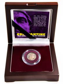 Constantine the Great: Eyes to Heaven Coin (One-Coin Box) | Lots ...