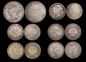 World Coins - British Honduras, Victoria - George VI, Mixed Silver, Fair - VF, a lot of (6) coins