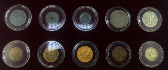 World Coins - Second World War: D-Day 10 Historical Coins from the European Theater