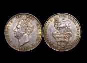 World Coins - Great Britain, George IV (1820-1834), Shilling, 2nd type, 1825, a lot of (1) coin