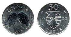 World Coins - Ghana KM31(U) 50 Cedis
