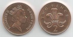 World Coins - Great Britain KM936a(U) 2 Pence