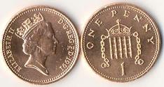 World Coins - Great Britain KM935a(U) 1 Penny