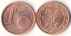World Coins - Germany KM207(U) 1 Germ. Cent