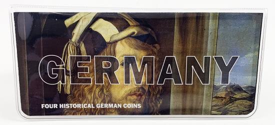World Coins - Germany: Four Historical German Coins (Mini Album)