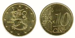 World Coins - Finland KM101(U) 10 Finl. Cents