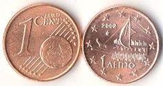 World Coins - Greece KM181(U) 1 Gree. Cent