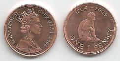 World Coins - Gibraltar KM1046(U) 1 Penny