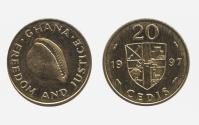 World Coins - Ghana KM30(U) 20 Cedis