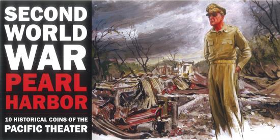 World Coins - Second World War: Pearl Harbor 10 Historical Coins of the Pacific Theater