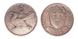 World Coins - Botswana KM4(CL) 5 Thebe