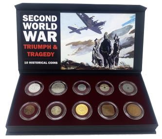 World Coins - Second World War: Triumph & Tragedy (10 Historical Coins)