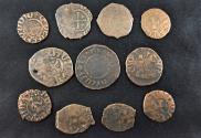 World Coins - Dealer lot of eleven (11) bronze Cilician Armenian coins.