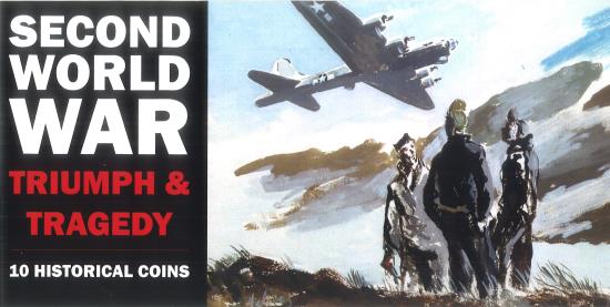 World Coins - Second World War: Triumph & Tragedy (10 Historical Coins)
