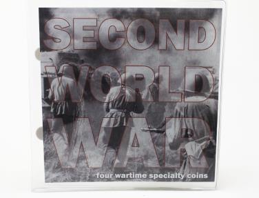 World Coins - Second World War: Four Wartime Specialty Coins (Mini Album)