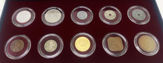 World Coins - Second World War: Triumph & Tragedy (10 Historical Coins)