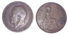 World Coins - Great Britain KM810-838(F) George V: Penny