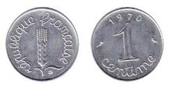World Coins - France KM928(U) 1 Centime