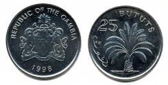World Coins - Gambia KM57(U) 25 Bututs