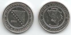 World Coins - Bosnia-Herzegovina KM121(U) 5 Feninga